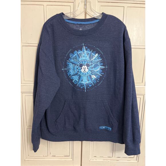 Disney Parks size adult large Walt Disney World sweatshirt Mickey Mouse - Picture 1 of 6